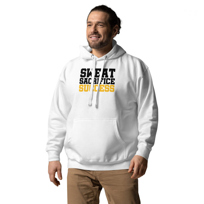 Sweat, Sacrifice, Success Unisex Hoodie